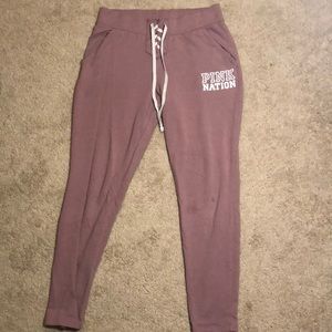 Vs Pink Nation joggers